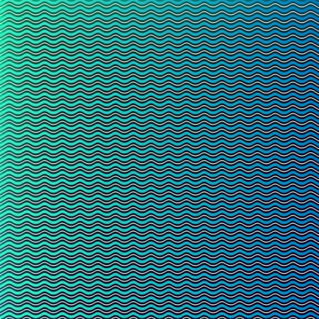 Vector Background wave shape on gradient blue