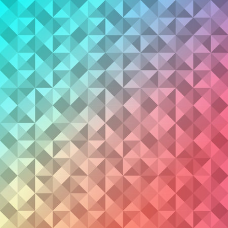 Vector Background shape overlay on gradient multi colour