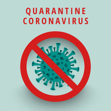 Illustrations concept coronavirus.  Vector illustrate.のイラスト素材