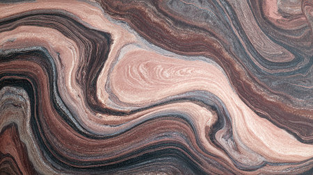 Abstract Swirling Texture in Earth Tones with Marble Effectの素材