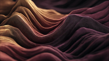Ethereal Abstract Landscape: Gentle Waves of Color and Texture Flowing Seamlessly Togetherの素材