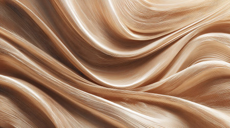 Shimmering gold fabric creates an elegant and luxurious abstract backdrop for designs.の素材