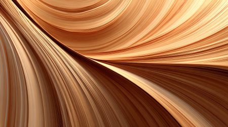 Golden Abstract Lines: A Dynamic Interplay of Light and Shadowの素材