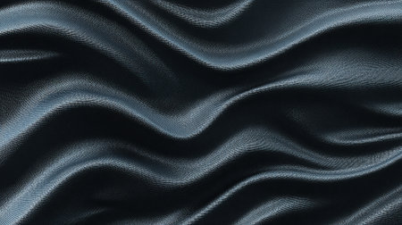 Abstract dark wavy pattern with sparkling pixelated texture, creating a flowing elegant design.の素材