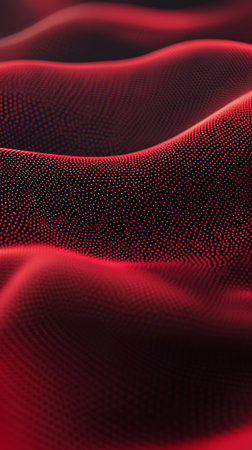 Abstract polygonal space low poly dark background with connecting dots and lines. Connection structure. 3d renderingの素材