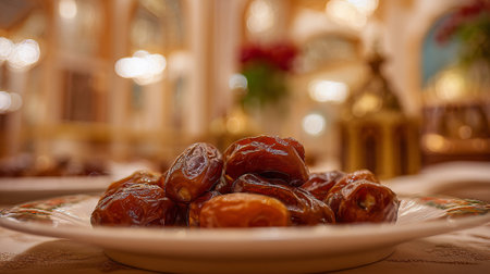 Sweet Dates Still Life: Traditional Middle Eastern Treats for Festive Occasionsの素材