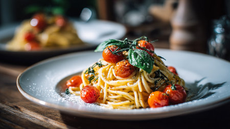 An inviting studio shot showcases assorted breads, including a croissant, a loaf, and rolls, presented on rustic wood and burlap. The warm tones and textures create an appetizing still life.の素材