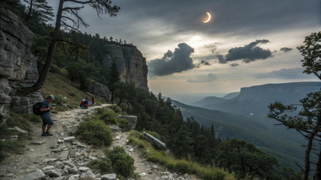 Fishing boat on a foggy morning at the end of the pierの素材