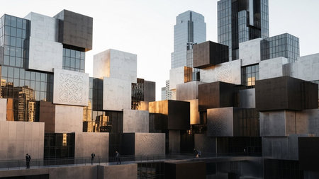 The Museum of Modern Art in Manhattan, New York Cityの素材