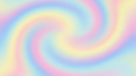 Holographic foil background. Iridescent holographic foil. Hologram texture. Pastel neon rainbow.の素材