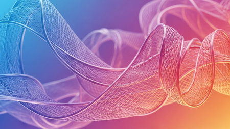 Abstract fractal. Fractal art background for creative design. Decoration for wallpaper, desktop, poster, cover booklet. Print for clothes, t-shirt. Creative illustration for designの素材