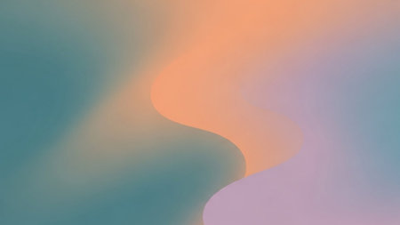 Soft pastel gradient abstract background for web design. Colorful gradient.の素材