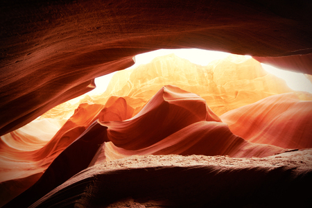 Colored Mountains - Antelope Canyon, Arizonaの写真素材