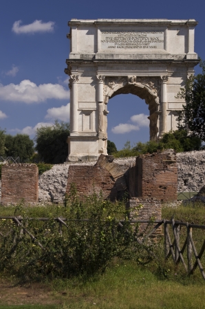 Arch of Titusの写真素材