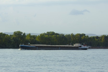 Cargo container shipの写真素材