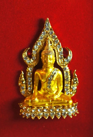Diamond Gold Buddhaの写真素材