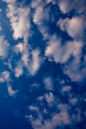 sky and cloudsの写真素材