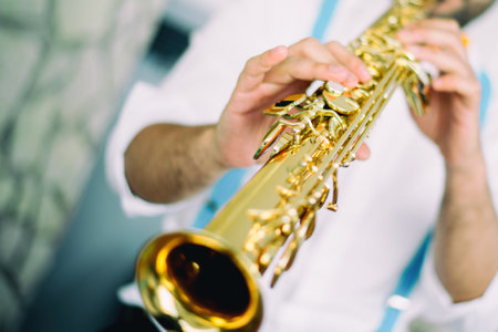 Saxophone player