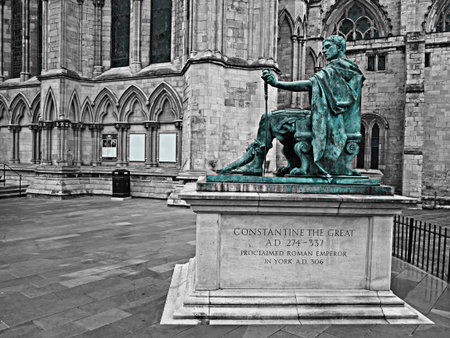 statue of constantine the greatのeditorial素材