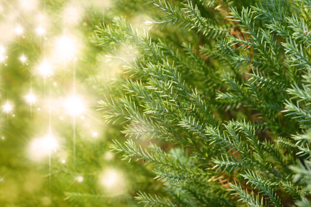 Abstract green natural background illustration
