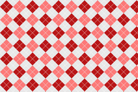 Gingham pattern. Texture from rhombus/squares for - plaid, tablecloths, clothes, shirts, dresses, paper, bedding, blankets, quilts and other textile products. Vector illustration EPS 10のイラスト素材