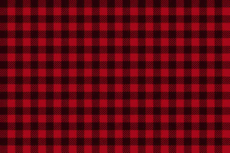 Black Lumberjack plaid seamless pattern. Texture for - plaid, tablecloths, clothes, shirts, dresses, paper, bedding, blankets, quilts and other textile products. Vectorのイラスト素材
