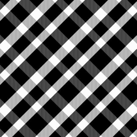 Pattern in Black White . Texture for plaid, tablecloths, clothes, shirts, dresses, paper, bedding, blankets, quilts and other textile products. Vector illustrationのイラスト素材