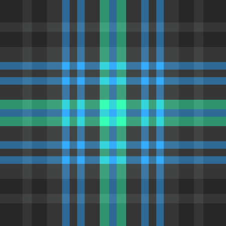 Tartan Pattern in Blue and Green. Texture for plaid, tablecloths, clothes, shirts, dresses, paper, bedding, blankets, quilts and other textile products.のイラスト素材