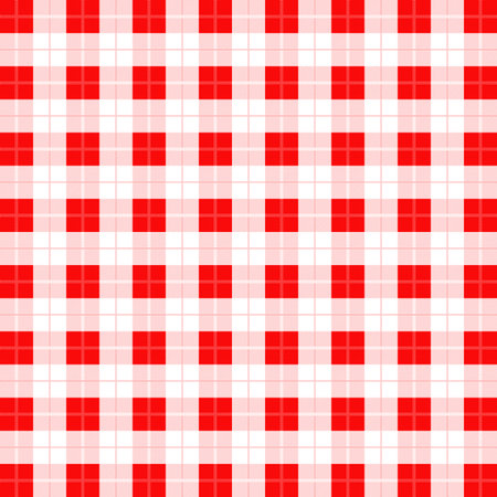 Tartan red and white seamless pattern. Texture for plaid, tablecloths, clothes, shirts, dresses,...