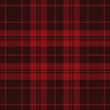 Tartan red seamless pattern. Texture for plaid, tablecloths, clothes, shirts, dresses, paper, bedding, blankets, quilts and other textile products.のイラスト素材
