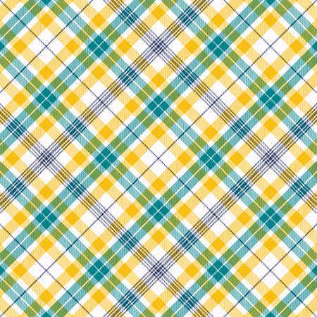 Scottish plaid checkered vector pattern. Vector EPS 10のイラスト素材