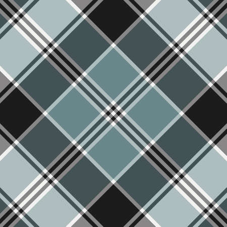 Tartan plaid pattern background. Texture for plaid, tablecloths, clothes, shirts, dresses, paper, bedding, blankets, quilts and other textile products. Vector illustrationのイラスト素材