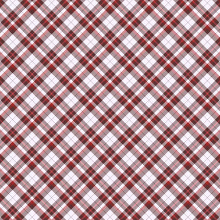 Tartan plaid pattern background. Texture for plaid, tablecloths, clothes, shirts, dresses, paper, bedding, blankets, quilts and other textile products. Vector illustration EPS 10のイラスト素材