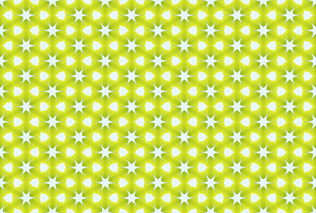 Seamless geometric pattern. Used gradient, in green and white colors.