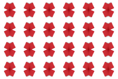 Seamless geometric pattern design illustration. Background texture. Used gradient in red, grey and...