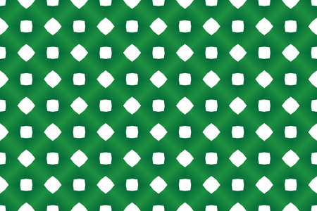 Seamless geometric pattern design illustration. Background texture. Used gradient in green and white...