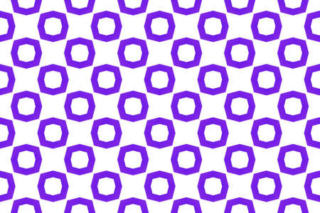 Seamless geometric pattern design illustration. Background texture. In purple and white colors.の写真素材