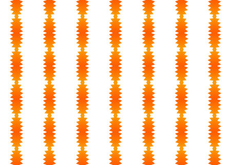 Seamless geometric pattern design illustration. Background texture. Used gradient in orange and...