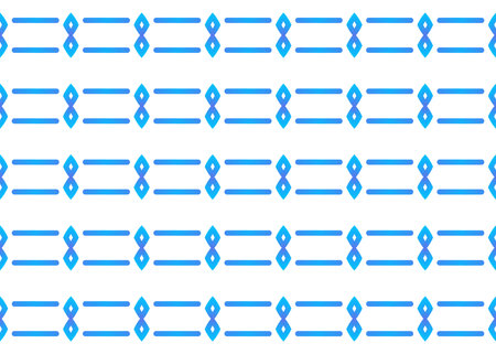 Seamless geometric pattern design illustration. Background texture. Used gradient in blue and white...