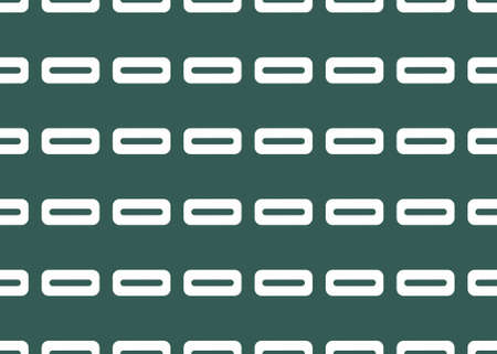 Seamless geometric pattern design illustration. Background texture. In green and white colors.の写真素材