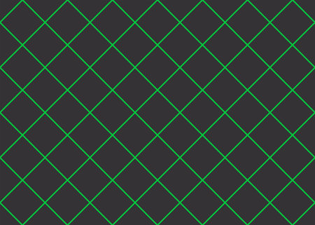 Seamless geometric pattern design illustration. Background texture. In black and green colors.