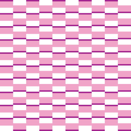 Vector seamless pattern texture background with geometric shapes, colored in pink, purple and white colors.のイラスト素材