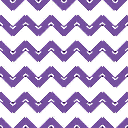 Vector seamless pattern texture background with geometric shapes, colored in purple, black and white colors.のイラスト素材