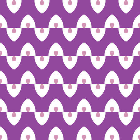 Vector seamless pattern texture background with geometric shapes, colored in pink, violet and white colors.のイラスト素材