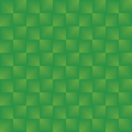 Vector seamless pattern texture background with geometric shapes, gradient colored in green color.のイラスト素材