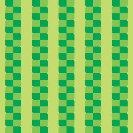 Vector seamless pattern texture background with geometric shapes, colored in green colors.のイラスト素材
