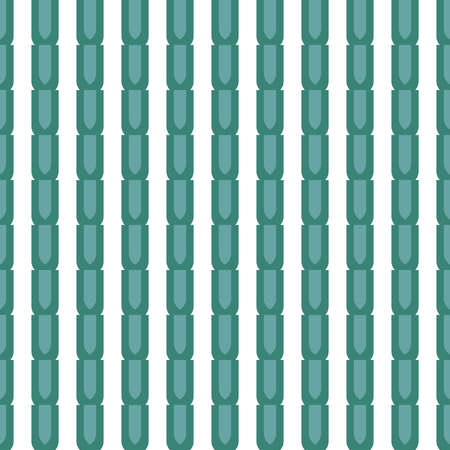 Vector seamless pattern texture background with geometric shapes, colored in blue and white colors.のイラスト素材