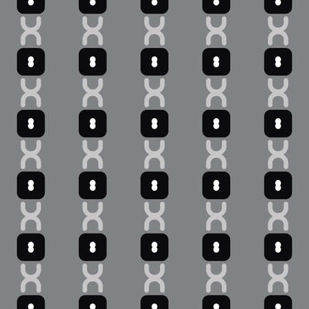 Vector seamless pattern texture background with geometric shapes, colored in grey, black and white colors.のイラスト素材