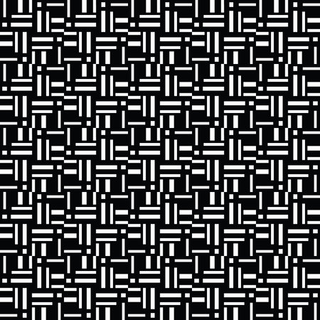 Vector seamless pattern texture background with geometric shapes, colored in black and white colors.