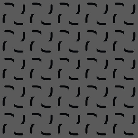 Vector seamless pattern texture background with geometric shapes in grey and black colors.